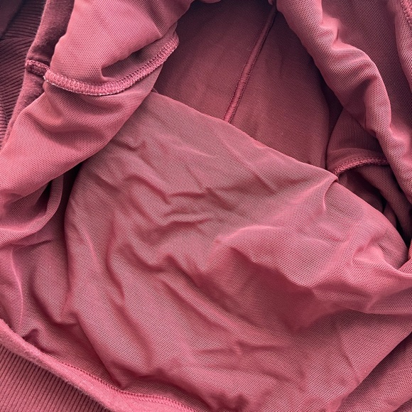 COPY - Skims Ribbed Cotton Romper in Sangria - Picture 5 of 6